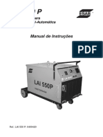 LAI 550 P: Manual de Instruções