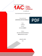 Administración de Empresas - Iv: 'Año Del Fortalecimiento de La Soberanía Nacional''