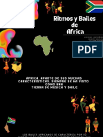 Ritmos y Bailes de Africa: Luciana Castañeda Celeste Zapata Salomé Durán Tomas David Rodríguez Mariana Velásquez