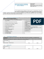 I. Introducción: Registro Obligacion de Informar (Derecho A Saber, Articulo 21 D.S N°40) Jefe de Terreno