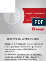 Derecho Constitucional: Unidad III y IV Teoría de La Constitución