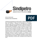 AGE Sindipetro-BA discutirá contribuição assistencial