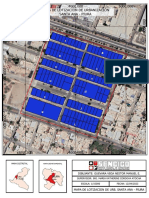 Mapa de Lotizacion de Urb. Santa Ana - Piura