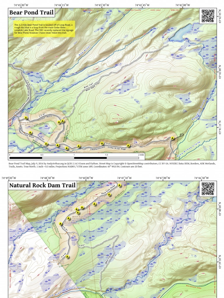 Moose River Plains Map Pack | PDF