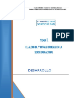 Tema .: El Alcohol Y Otras Drogas en La Sociedad Actual