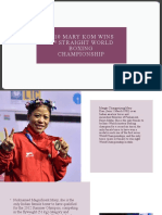 2010 Mary Kom Wins 5th Straight World Boxing Championship