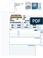 Mutantes & Malfeitores 3E - Ficha de Personagem Editável - Biblioteca Élfica