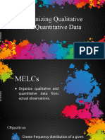 Qualitative and Quantitative Data Analysis 