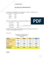 Presupuestos Ii: Casos Prácticos