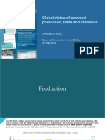 Global Status of Seaweed Production Trade and Utilization Junning Cai FAO
