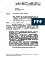 Municipalidad Distrital de Motupe: "Año de La Unidad, La Paz y El Desarrollo"