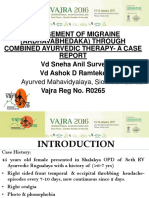 Management of Migraine through Ayurvedic Therapy