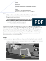 Ajuste sensores sistema controle automático altura corte