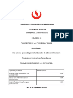 Apellidos y Nombres %participación Ramírez Pérez Renzo Andre Luis (U202217989) 100%