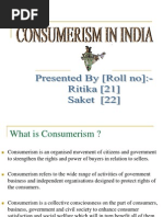 Download Consumerism in India- PPT by Saket Dokania SN64071027 doc pdf