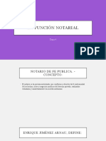 La Función Notarial: Tema 4