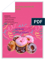 Donas Deliciosas: Diseno Y Evaluacion de Proyectos