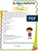 5° Grado: Cuadernos