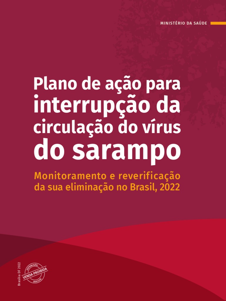 Plano Acao Sarampo 2022-1 | PDF | Sarampo | Américas