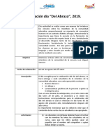 Planificación Día Del Abrazo Profes