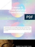 Lesson 9 Understanding Transcendence