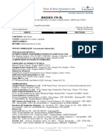 Bazuka 216 SL: R. Siqueira Campos, 125 - Sousas - Campinas/SP - CEP 13106-006 - Tel. +55 19 3758.8763