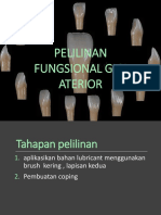 Pelilinan Fungsional Gigi Anterior