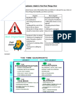 worksheet 4  my time quadrant by aaron mercado