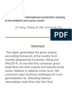16/06/2021 Quantifying International Production Sharing at The Bilateral and Sector Levels