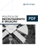 Politica de Recrutamento e Selecao - Finatec