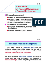 Overview of Financial Management and The Financial Environment