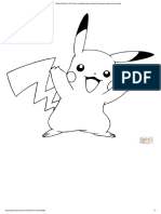 Dibujo de Pokémon GO Pikachu Celebratin... Dibujos para Colorear Imprimir Gratis