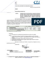 CARTA #027 - 2,022 - CTI/GG Sres. Oc&T Obras Civiles Y Trlecomunicaciones S.R.L Presente