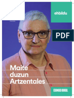 Maite Duzun Artzentales: Esther Martinez Las Heras