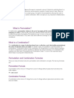 Permutation and Combination