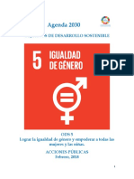 Agenda 2030: Objetivos de Desarrollo Sostenible