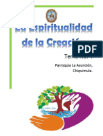 Tema 4. Espritualidad de La Creación Jubileo de La Tierra