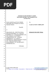United States District Court Western District of Washington at Seattle