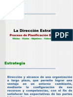 La Dirección Estratégica