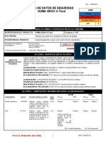 Hoja de Datos de Seguridad Huma Gro® X-Tend: Sección 1: Producto Químico E Identificación de La Compañía