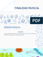 La Finalidad Musical