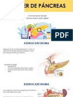 Cáncer de páncreas: Factores, diagnóstico y tratamiento