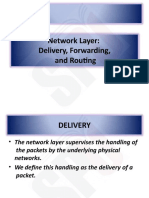 Network Layer: Delivery, Forwarding, and Routing