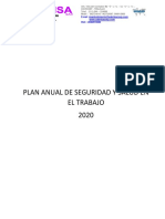 2 - Plan Anual de Seguridad y Salud en El Trabajo