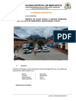 Municipalidad Distrital de Marcapata: Sub-Gerencia de Infraestructura y Desarrollo Territorial