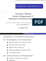Tegm3592: Engineering Mathematics Ii