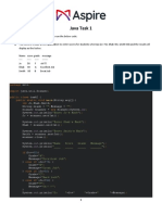 Java Task 1