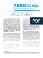 Reducing Youth Unemployment in the Philippines