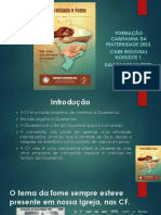 Formação Campanha Da Fraternidade 2023. CNBB Regional Nordeste 1. DIAS 04 E 05/11/2022