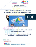 Módulo Autoformativo - Herramientas Básicas de La Tecnología - II Unidad